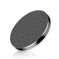 New 2020 Trending Products Desktop Fast Charging Qi Certified 10W Zinc Alloy Wireless Charger