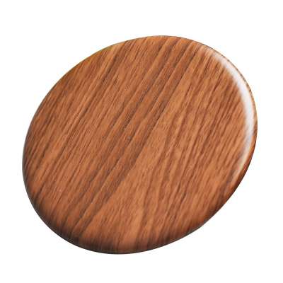 15 W Wood grain qi wireless charger  fast wireless charger for smartphone