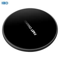 IBD zinc alloy Qi-Certified 15W/10W/7.5W/5W wireless charger fast charging for Iphone Samsung